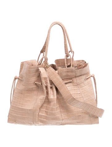 Crocodile Bucket Bag