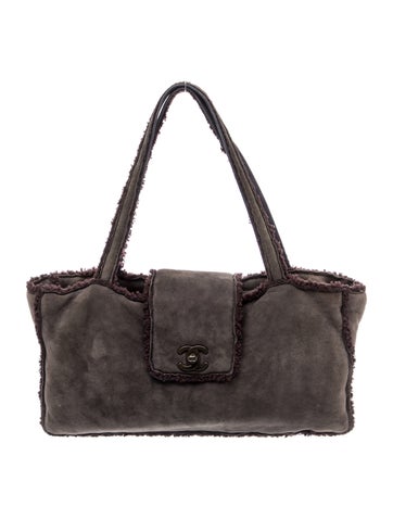 Shearling CC Tote