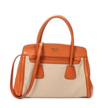 Canvas Medium Top Handle Tote