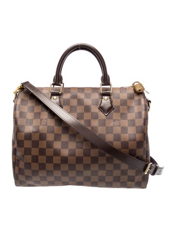 Damier Ebene Speedy Bandouliere 30