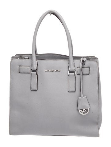 Saffiano Leather Top Handle Bag