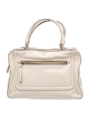 Leather Top Handle Bag