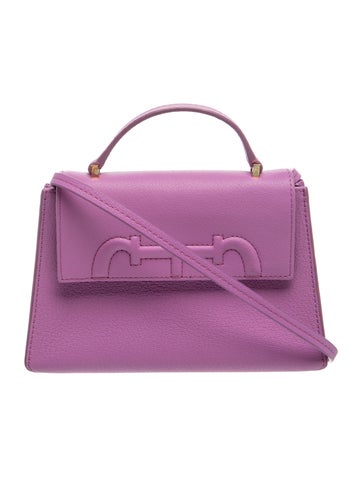 Leather Top Handle Bag