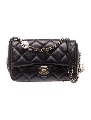 My Precious Pearls Mini Flap Bag