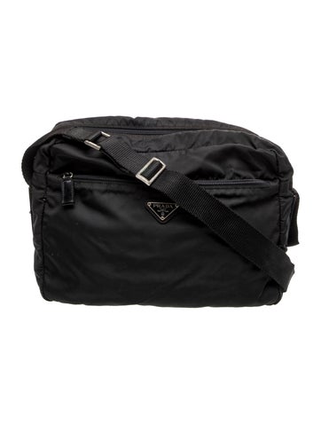 Tessuto Nylon Messenger Bag