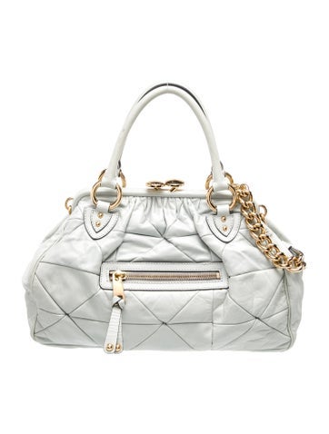 Leather Top Handle Bag