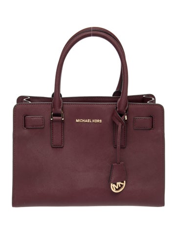 Leather Top Handle Bag