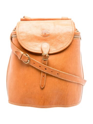 Il Bisonte Leather Backpack