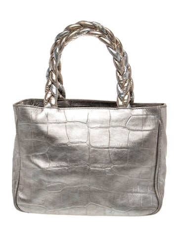 Leather Top Handle Bag