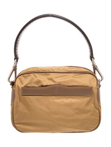 Tessuto Nylon Top Handle Bag Small