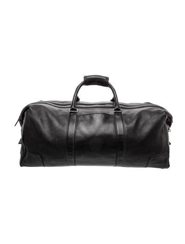 Leather Weekender Bag