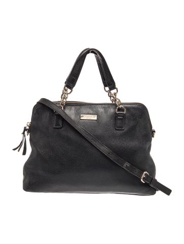 Leather Top Handle Bag