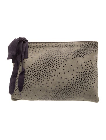 Suede Clutch