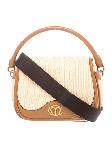 Raffia Crossbody Bag