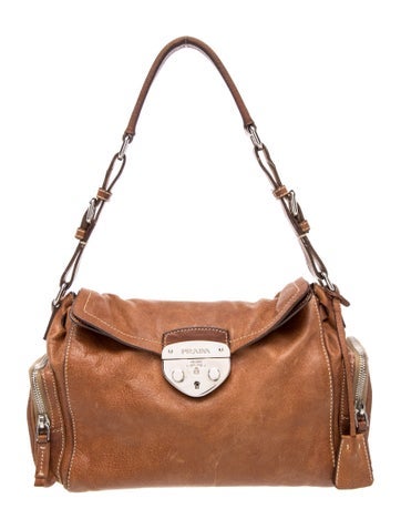 Enameled Metal Triangle Shoulder Bag