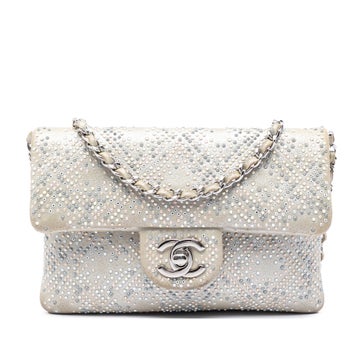 Mini Suede Beaded Mineral Nights Flap