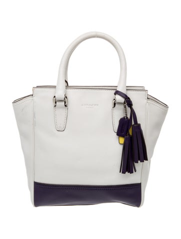 Leather Top Handle Bag
