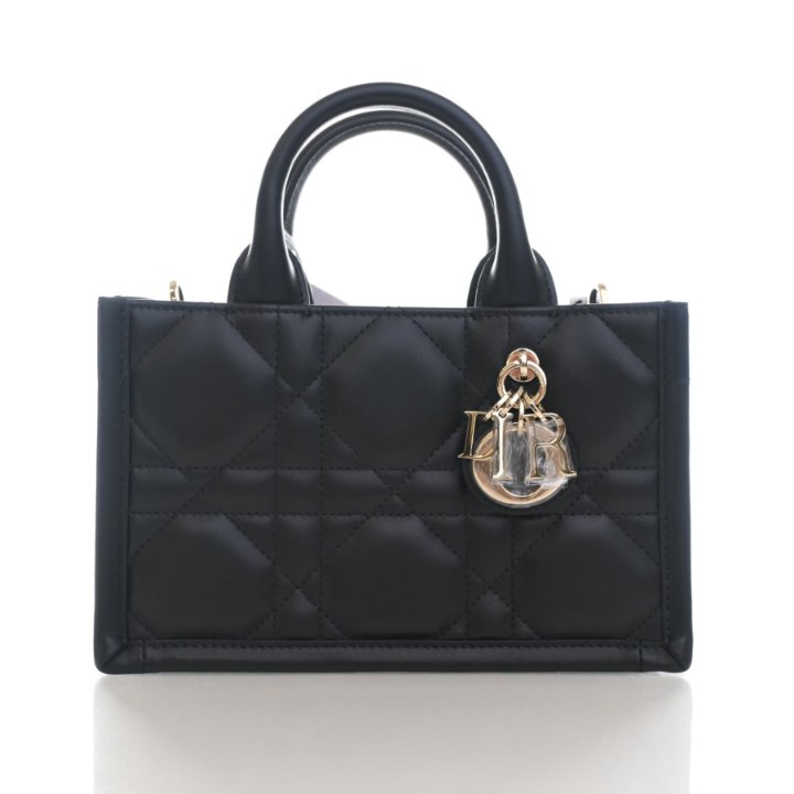 Christian Dior Mini Macrocannage Calfskin Dior Book Tote