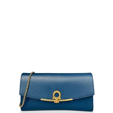 Vitello Leather Flap Bag