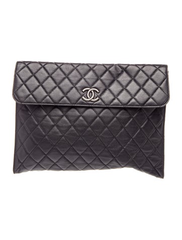 Large CC Quilted Portfolio