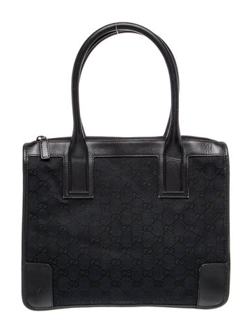 GG Canvas Top Handle Bag Vintage