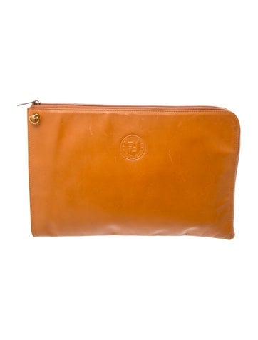 Leather Vitello Flat Medium Vintage