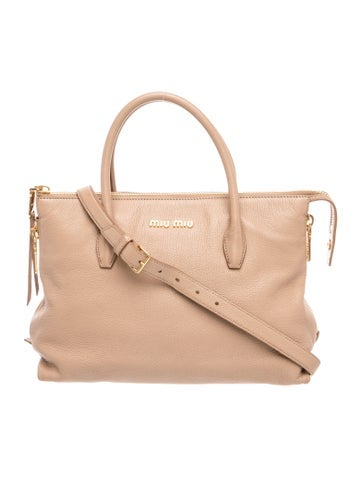 Leather Madras Leather Tote Bag
