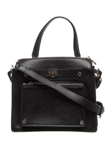 Leather Top Handle Bag