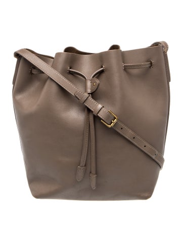 Leather Bucket Bag