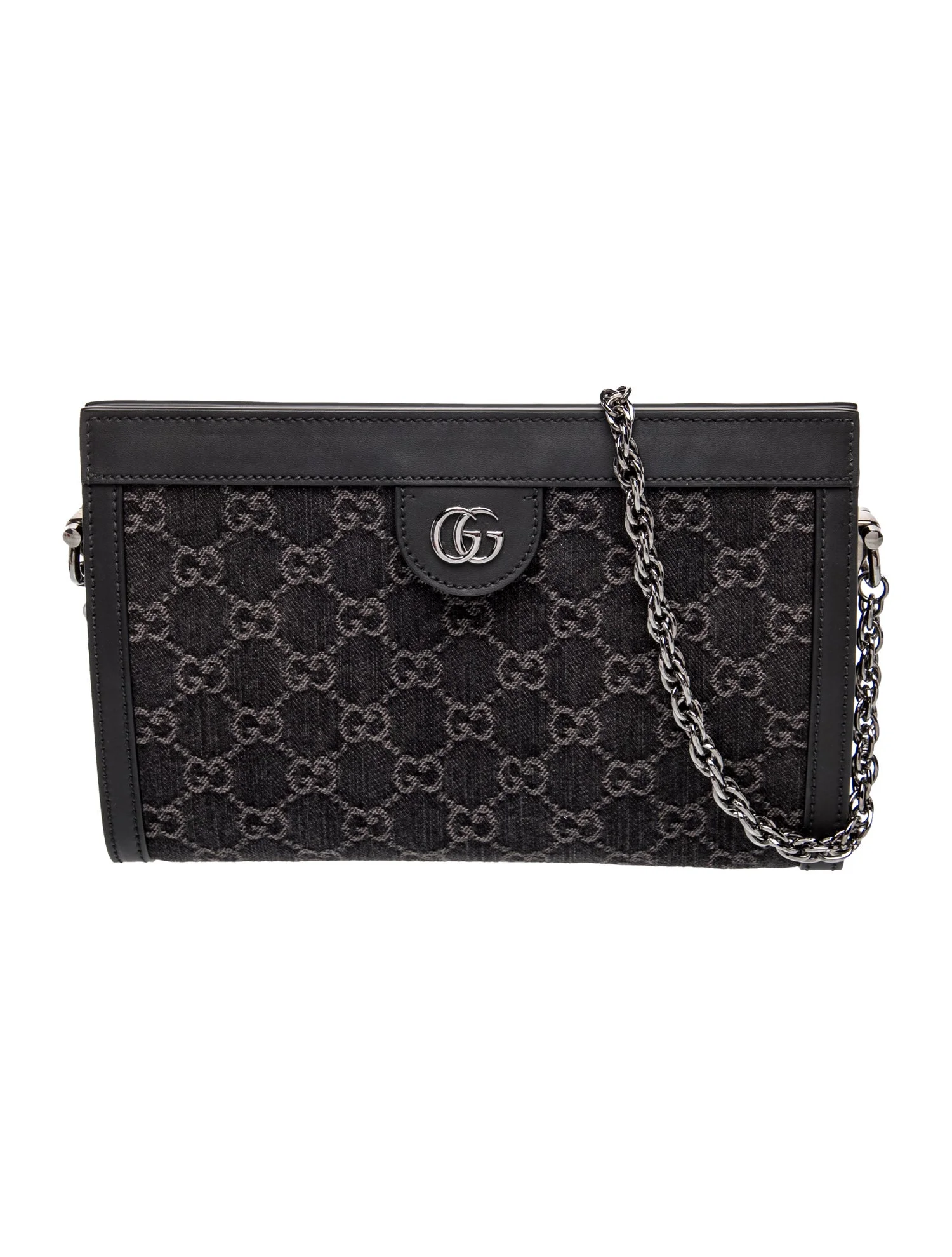 GG Denim Ophidia Small