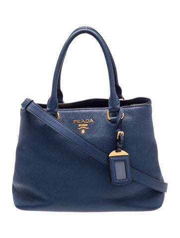Vitello Daino Leather Top Handle Bag