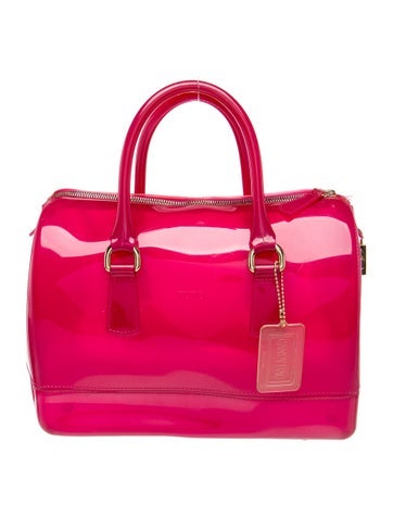 Rubber Top Handle Bag